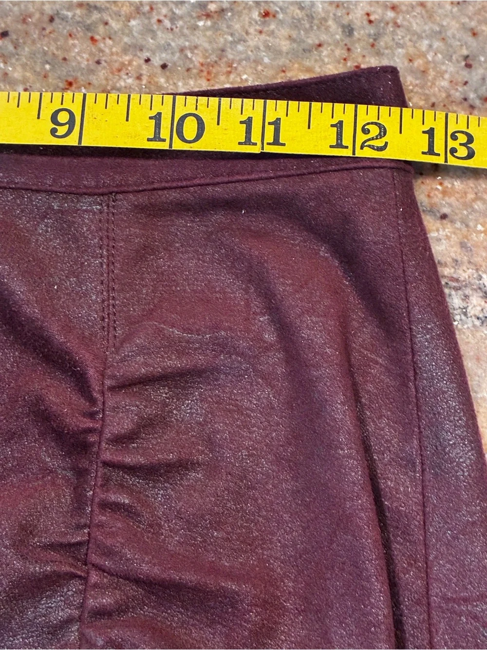 Free People Rumi Ruched Faux Suede Mini Skirt, Size: XS